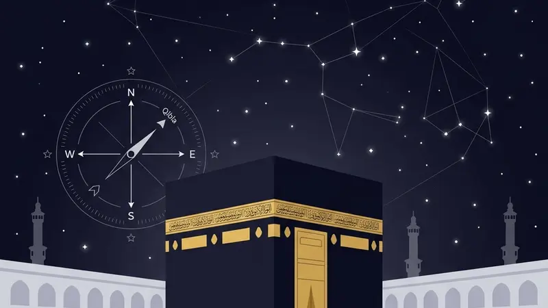 Kaaba in Mecca calculation methods for Isha prayer